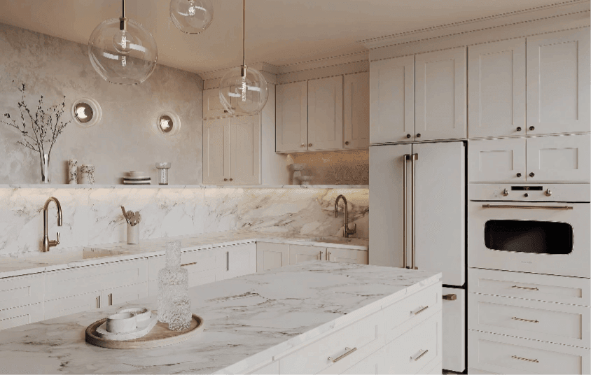 A kitchen in Champagne