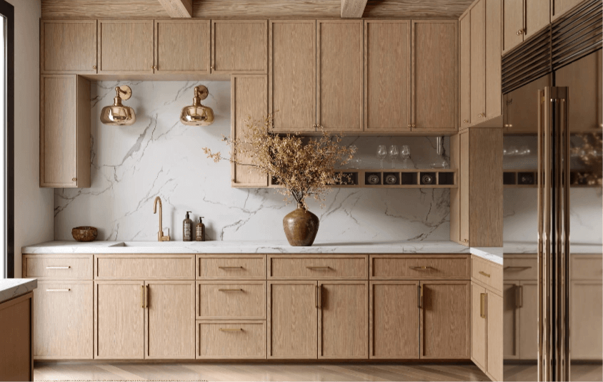 A kitchen in Petit Oak