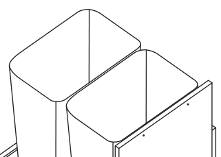 15" Roll-Out Tray — manufacturer line drawing