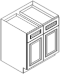 36" Base Cabinet — manufacturer line drawing