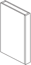 Decorative Column — manufacturer line drawing