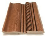 Crown Molding — manufacturer line drawing