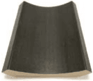 Crown Molding — manufacturer line drawing