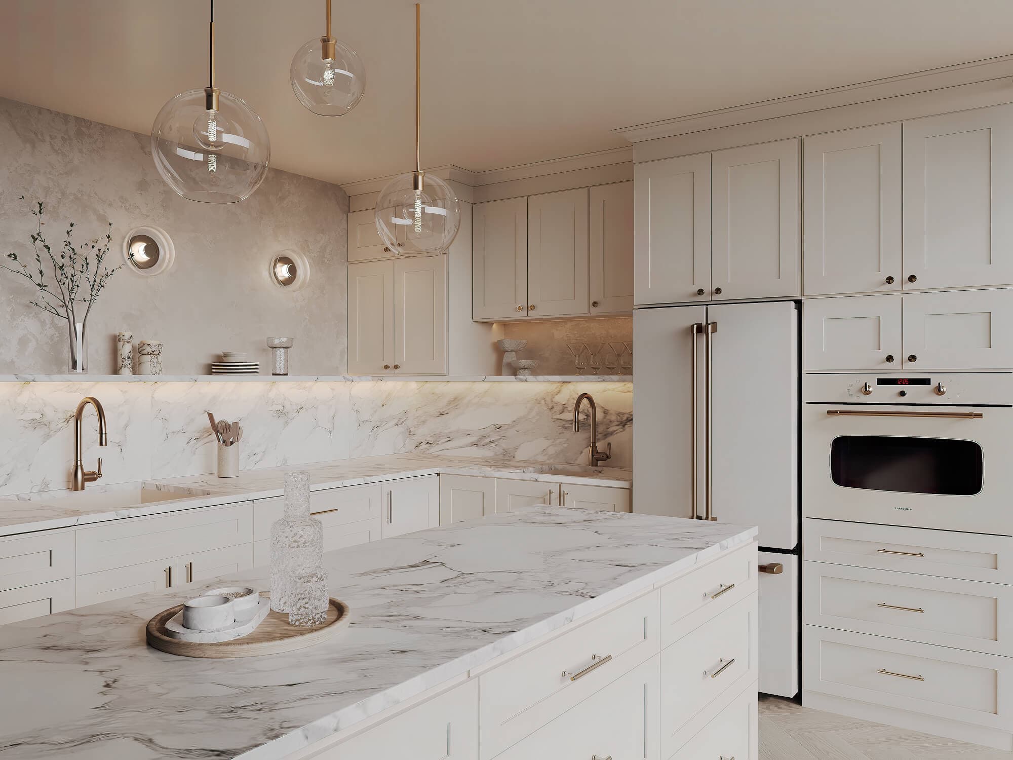 A kitchen in Champagne